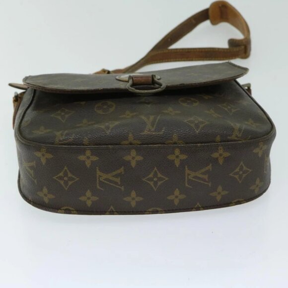 LOUIS VUITTON Monogram Saint Cloud GM Shoulder Bag M51242 LV Auth 67890 - Picture 7 of 15